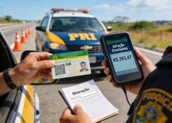 Motoristas de aplicativo sem esse documento podem ter o veículo retido durante blitz e multa de R$ 293,47
