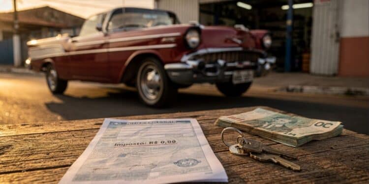 Motoristas com carros acima de 20 anos ganham benefício com mudança no IPVA em 2026