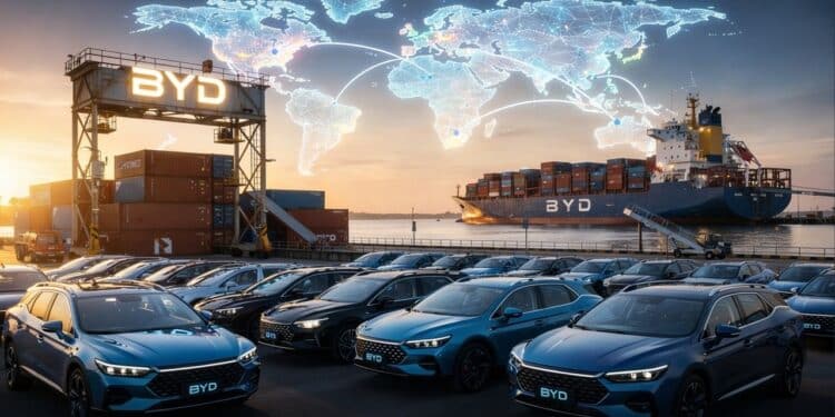 Tesla enfrenta pressão global após BYD atingir 4,6 milhões de veículos elétricos vendidos