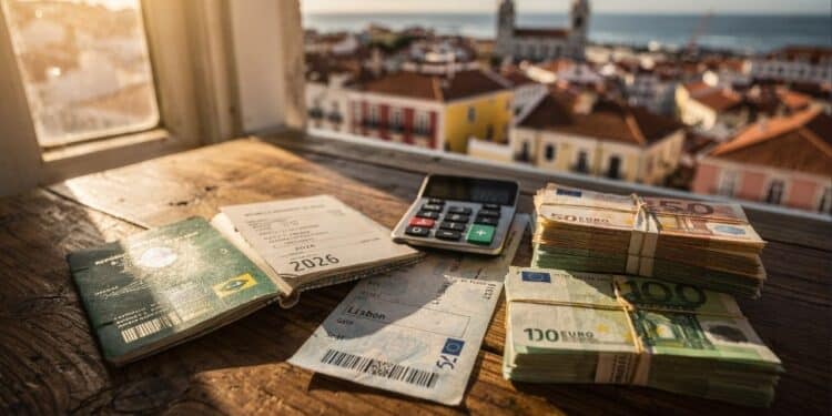Morar em Portugal em 2026 pode exigir renda menor do que muitos brasileiros imaginam