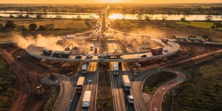 O novo trevo no km 114 da PR-495 recebe R$ 2,15 milhões e promete organizar o acesso ao Rio São Francisco Verdadeiro