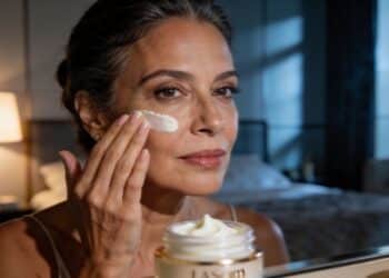 5 cremes noturnos com Retinol ou Caviar que ajudam a suavizar rugas profundas após os 45 anos