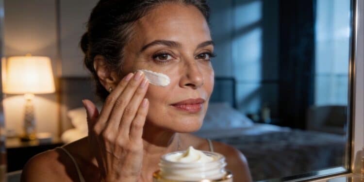 5 cremes noturnos com Retinol ou Caviar que ajudam a suavizar rugas profundas após os 45 anos