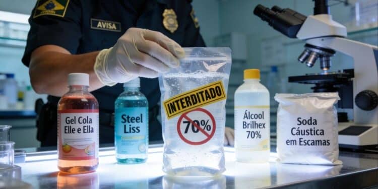Anvisa manda recolher cosméticos capilares e álcool contaminado após identificar irregularidades