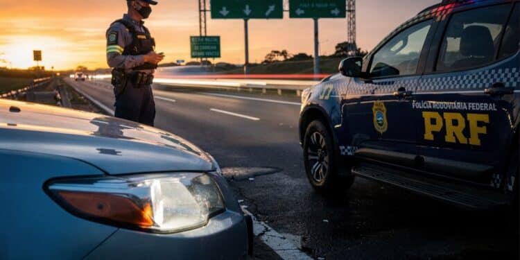 PRF alerta motoristas que falha simples no farol pode render multa de R$ 130 e retenção