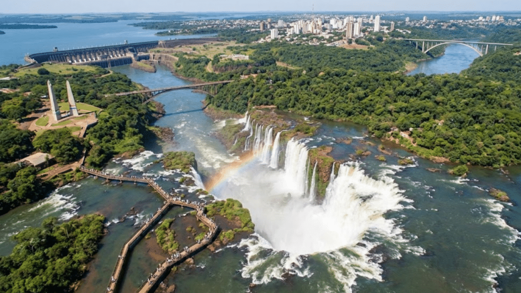 Uma das Sete Maravilhas da Natureza fica no oeste do Paraná e conquista com sua beleza surreal