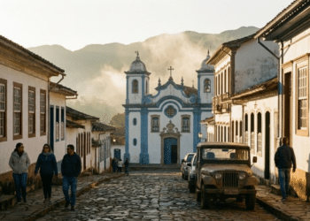 Fundada em 1716, essa vila mineira a 1.500 metros de altitude é cheia de casinhas coloridas e natureza preservada