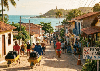 O vilarejo do Nordeste que proibiu carros e virou símbolo de vida simples, tranquila e preservada