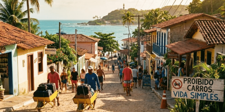 O vilarejo do Nordeste que proibiu carros e virou símbolo de vida simples, tranquila e preservada