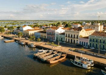 Uma cidade do Pantanal na fronteira do Brasil encanta com o maior bioma alagável do mundo