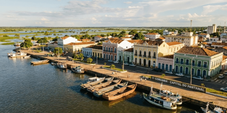 Uma cidade do Pantanal na fronteira do Brasil encanta com o maior bioma alagável do mundo