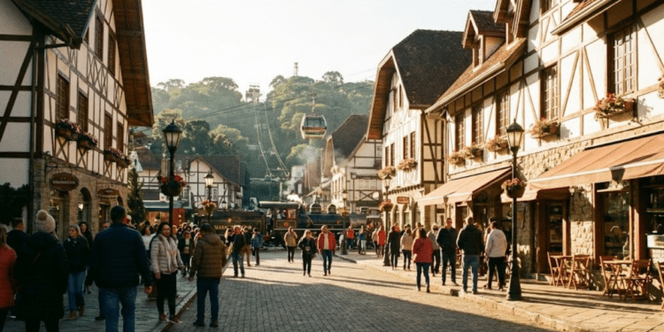 A pequena “Suíça Brasileira” que virou refúgio de inverno com clima europeu entre montanhas e paisagens de tirar o fôlego