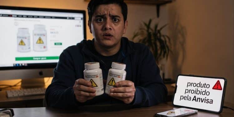 Anvisa apreende dois suplementos por fraude e origem clandestina vendidos em grandes sites