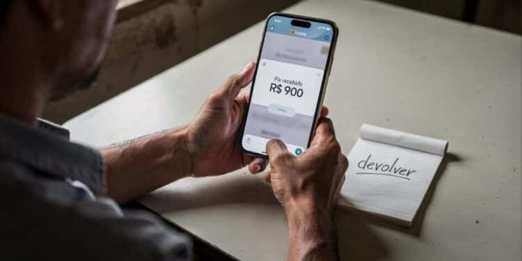 Mulher é condenada por gastar Pix recebido por engano e terá de pagar multa de R$ 1.412 e devolver o valor em dobro