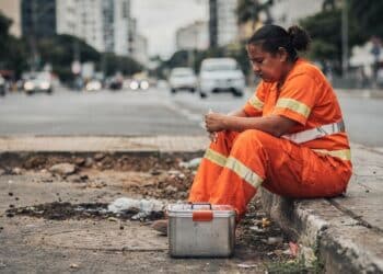 Justiça condena empresa em R$ 5 mil por condições degradantes após gari provar que não tinha banheiro nem local para comer