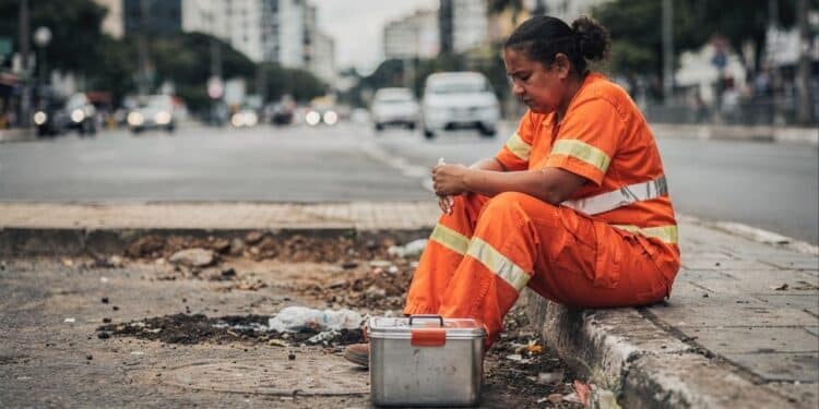 Justiça condena empresa em R$ 5 mil por condições degradantes após gari provar que não tinha banheiro nem local para comer
