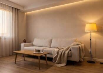 Casa moderna em 2026 une peças vintage e tecnologia para criar ambientes afetivos e organizados