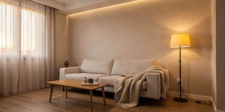 Casa moderna em 2026 une peças vintage e tecnologia para criar ambientes afetivos e organizados