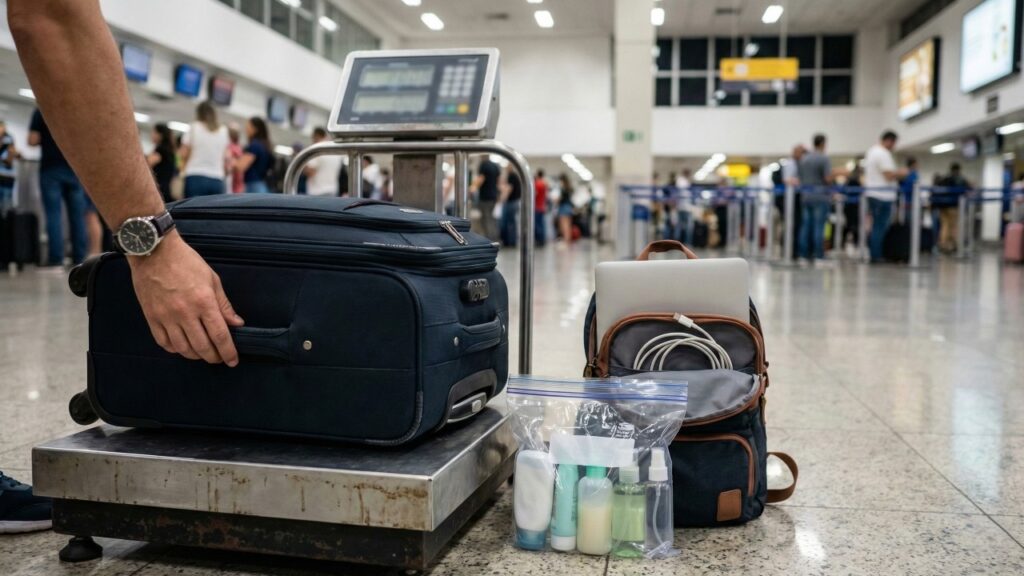 O que mudou nas regras da mala de mão e quais itens podem ser barrados