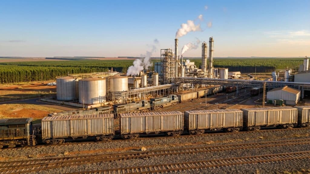 Investimento de quase R$ 25 bilhões coloca Brasil na construção da maior fábrica de celulose do mundo