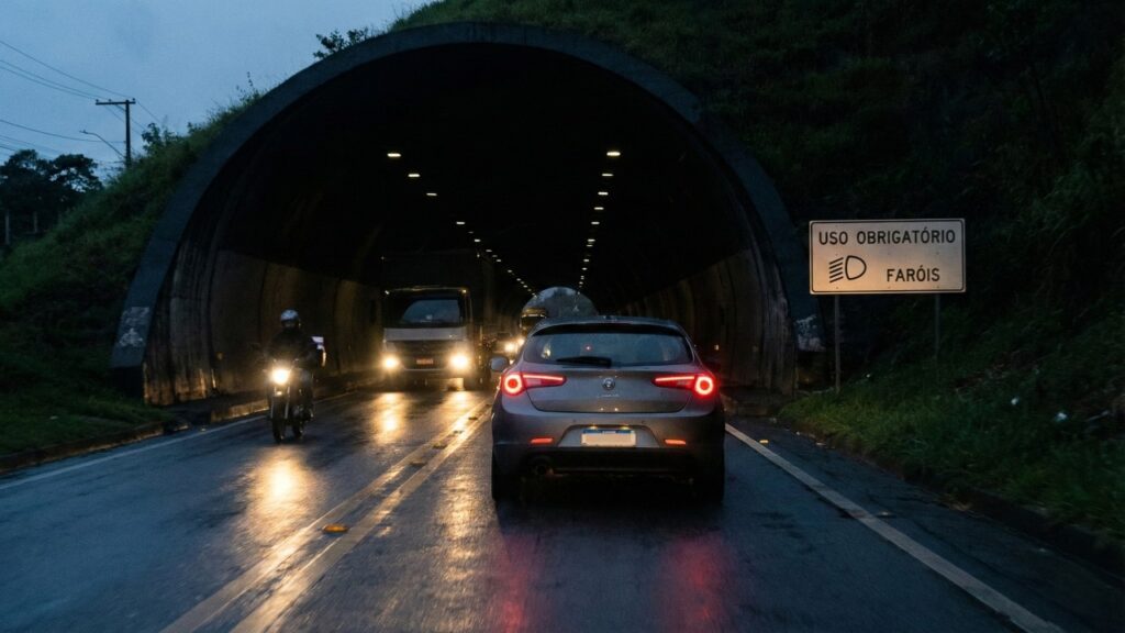 Lei do Farol passa a valer no país e muda regras importantes para motoristas