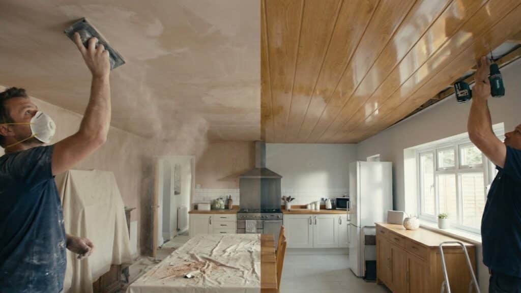 Adeus ao gesso tradicional: técnica de teto mais rápida e limpa conquista quem quer reformar sem dor de cabeça