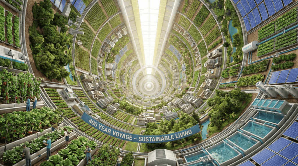 Chrysalis: A nave espacial capaz de transportar 2.400 pessoas para longe da Terra