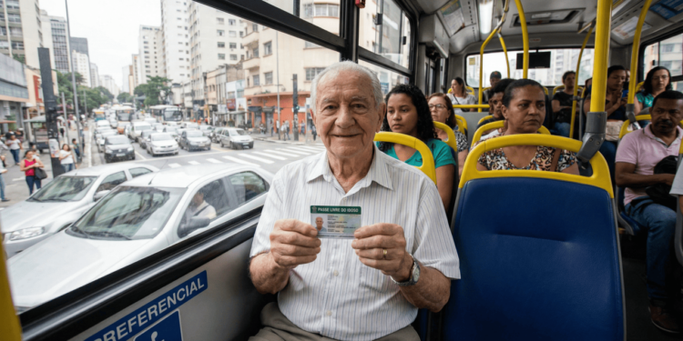 Quem completar 60 anos em 2026 pode andar de graça nos ônibus nesses municípios