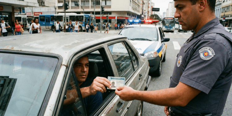 A lei da CNH prevê multa para motoristas que ignorarem esse documento em 2026