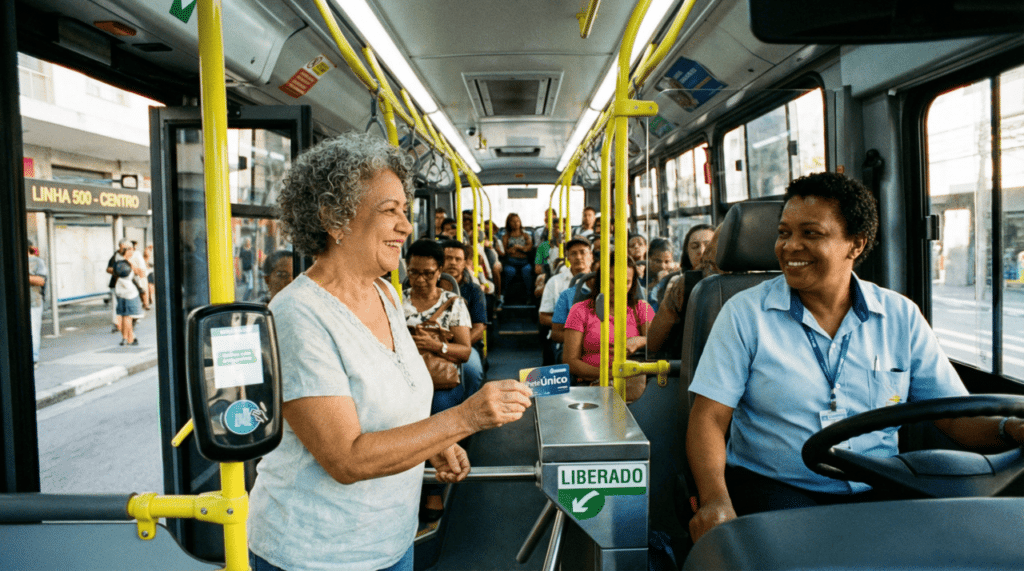 Quem completar 60 anos em 2026 pode andar de graça nos ônibus nesses municípios