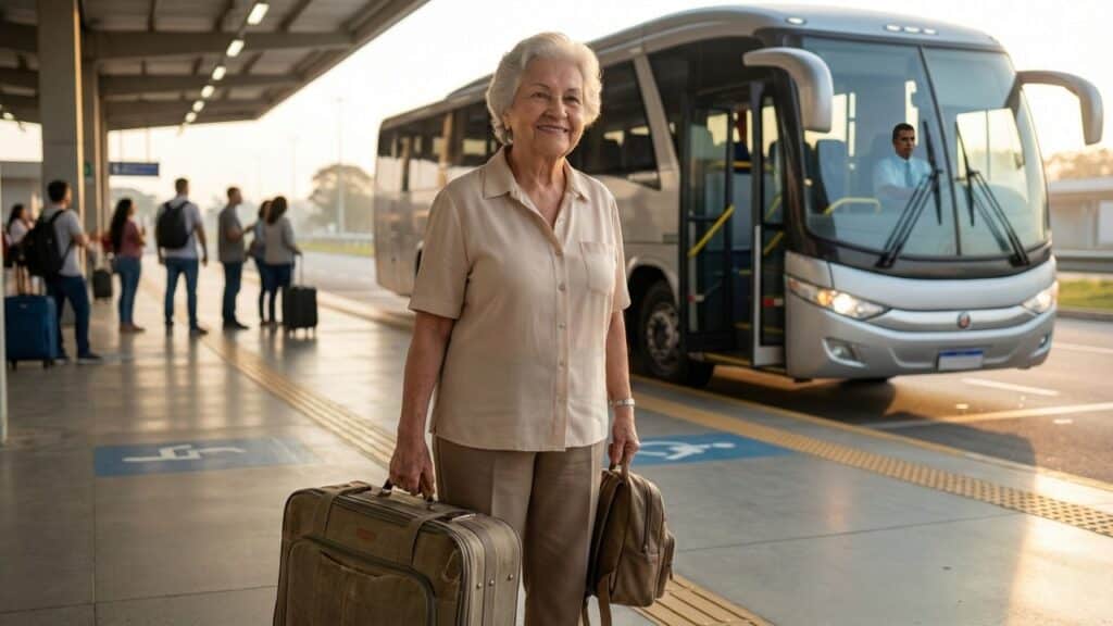 Nova lei garante viagens gratuitas para idosos e medida já está em vigor com aplicação imediata