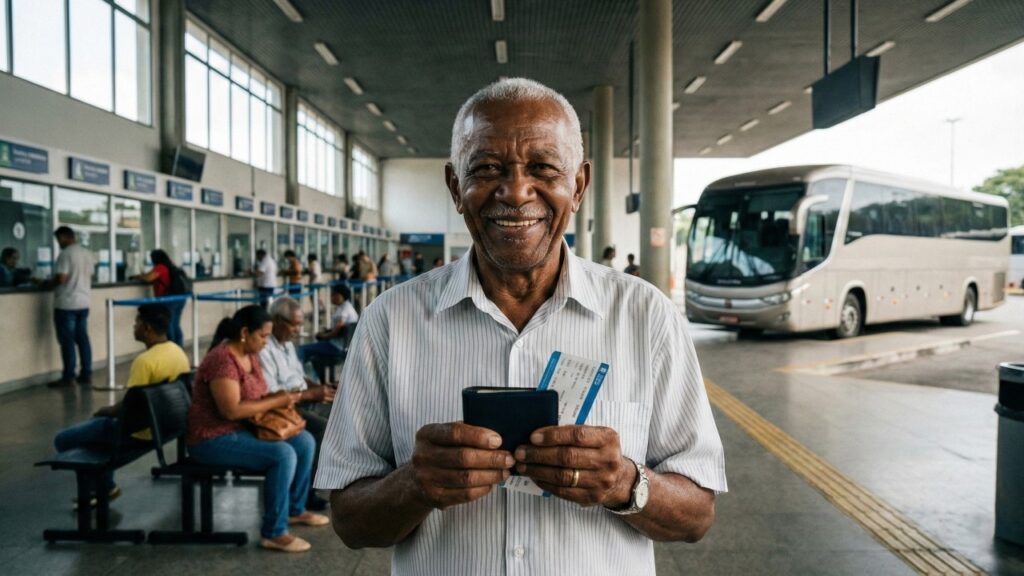 Nova lei garante viagens gratuitas para idosos e medida já está em vigor com aplicação imediata