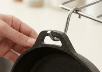 como o uso do furo no cabo evita riscos no teflon e proliferação de mofo