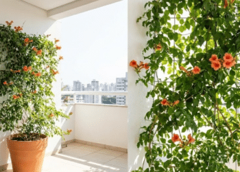 Ideal para quem nunca cuidou de plantas, essa trepadeira floresce o ano inteiro
