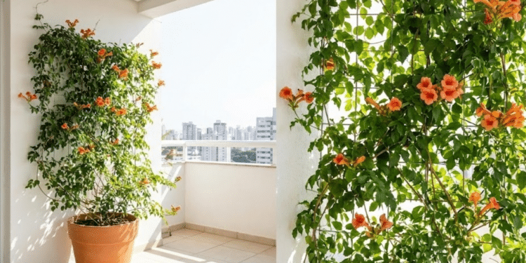 Ideal para quem nunca cuidou de plantas, essa trepadeira floresce o ano inteiro