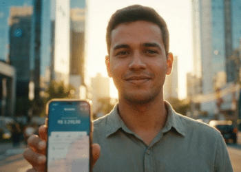 Jovem estudante em Goiânia com semblante honesto e esperançoso