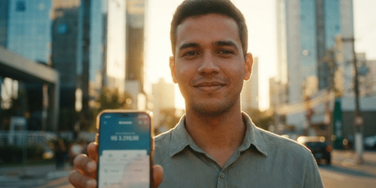 Jovem estudante em Goiânia com semblante honesto e esperançoso