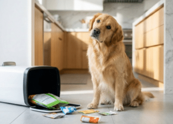 Para um cão, o lixo não é sujeira, mas sim um tesouro de cheiros diferentes