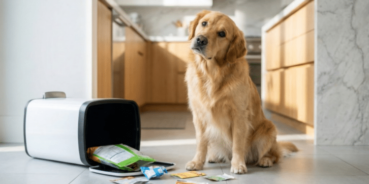 Para um cão, o lixo não é sujeira, mas sim um tesouro de cheiros diferentes