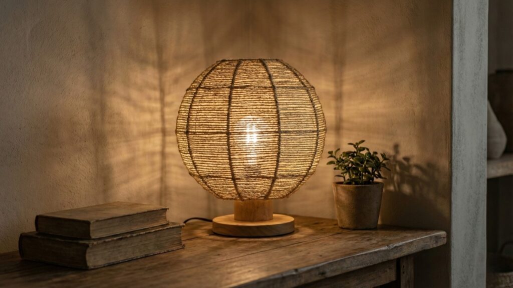 Transforme papel, vidro ou corda em luminárias artesanais que mudam a decoração sem pesar no bolso