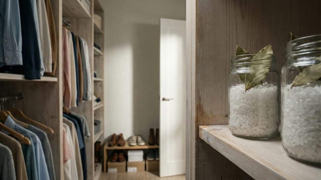 Com apenas sal grosso e 3 folhas de louro ajudam a reduzir mofo e a umidade em casa