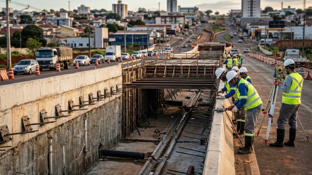 Trevo da Esperança na BR-369 terá duas passagens superiores e vias marginais em 1.260 metros para acessos locais