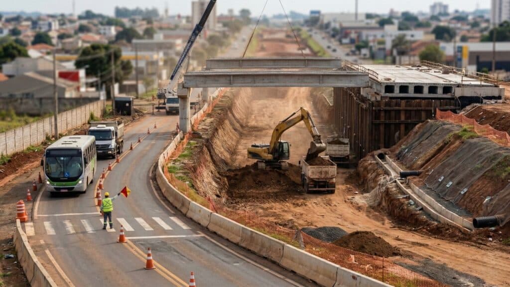 Trevo da Esperança na BR-369 terá duas passagens superiores e vias marginais em 1.260 metros para acessos locais