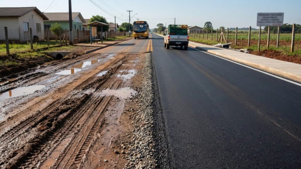 Rio Negro pavimenta mais de 10 km de ruas com investimento previsto de R$ 22,4 milhões em convênios estaduais