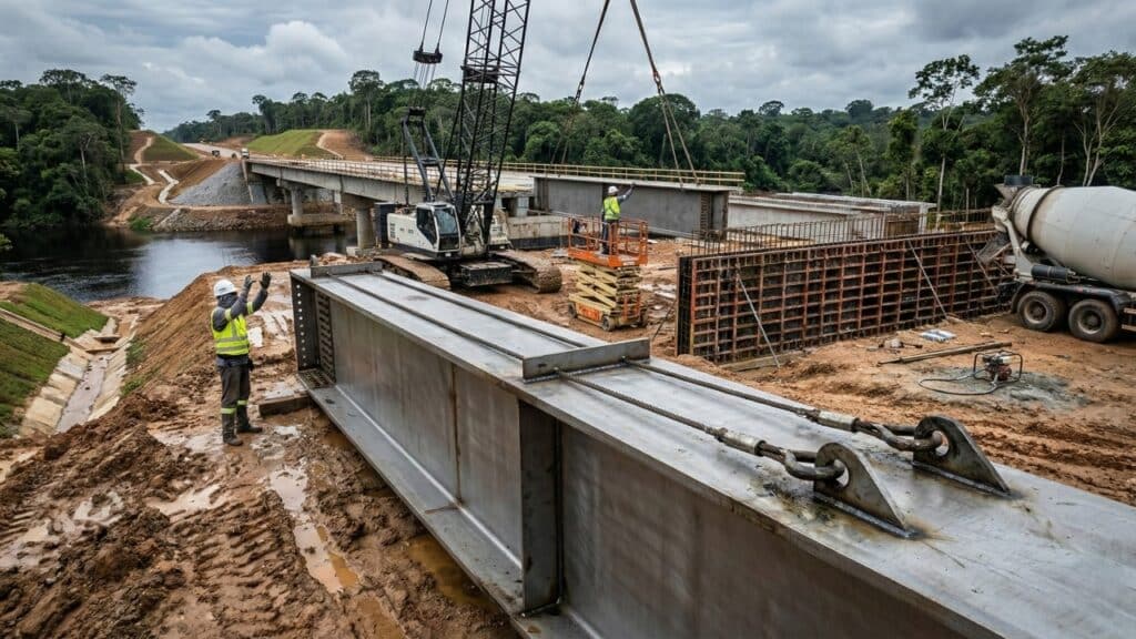 Ponte sobre o Rio Autaz Mirim na BR-319 já passou de 75% e recebe mais de R$ 44 milhões em investimentos