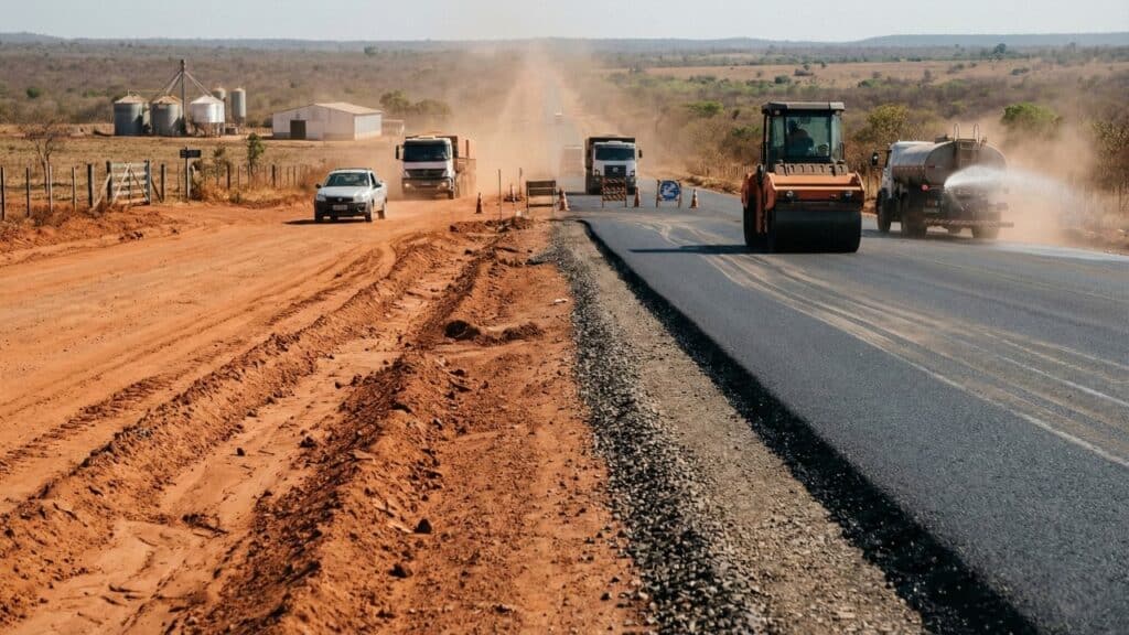 BR-235 no Piauí recebe investimento previsto de R$ 375 milhões para 60 quilômetros de pavimentação