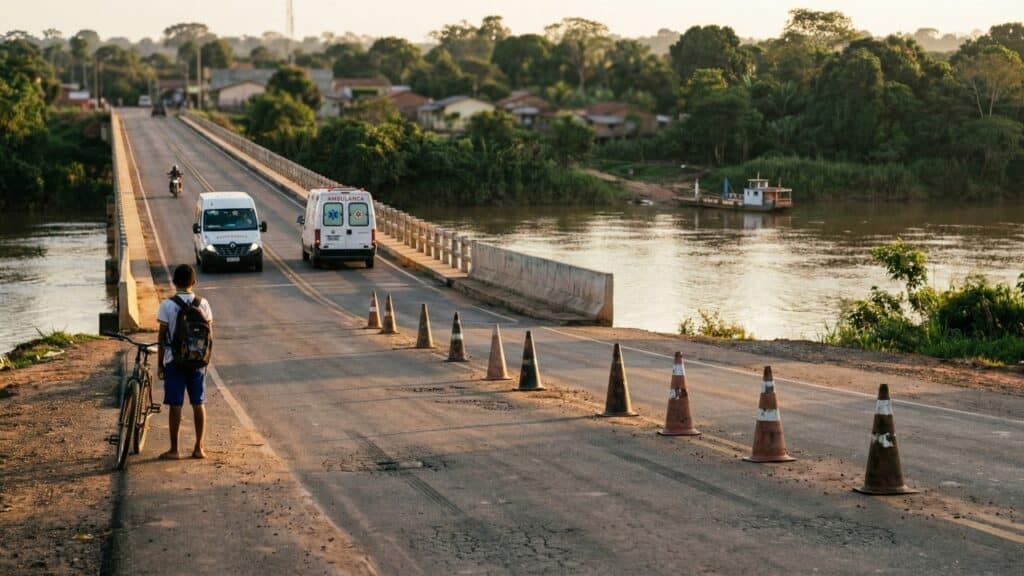 Após 30 anos de espera, nova ponte de R$ 47,6 milhões muda rotina da comunidade acreana