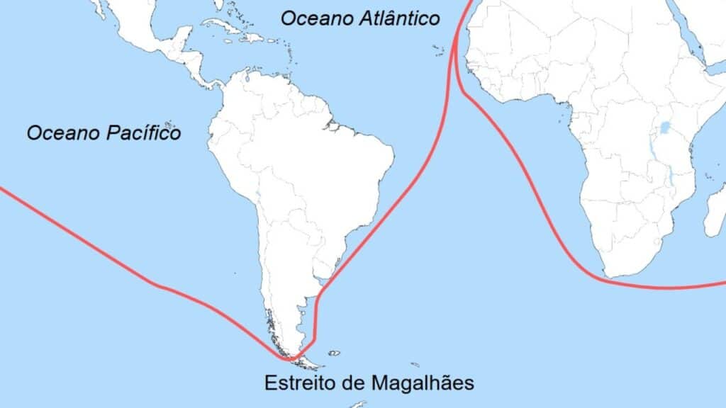 O impressionante Estreito de Magalhães de 570 km desafia perigos extremos mas ainda continua vital para o comércio na América do Sul