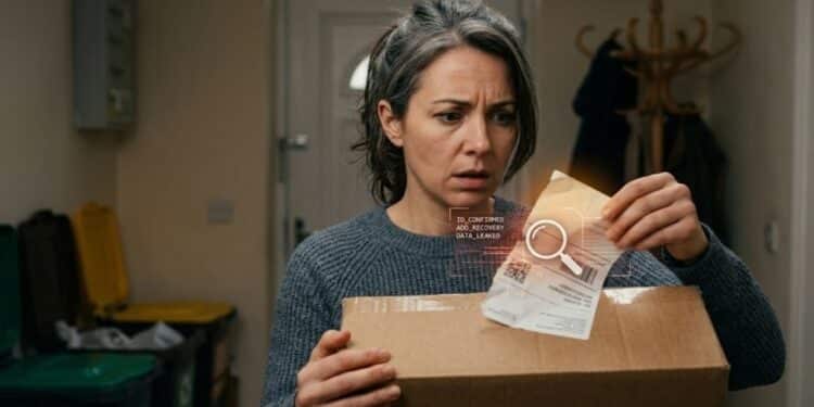 Se você ainda joga embalagens de compras online fora sem remover a etiqueta pode estar correndo esse risco grave