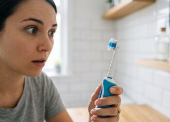 Esse sinal na sua escova de dentes indica que você precisa trocá-la urgente